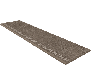 Плитка из керамогранита Estima Gabbro 30х120 серый (Steptrade/GB03_NS/30x120x10)