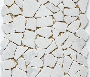 Мозаика Split White Matt (JMST040) 305X305X7, натур. мрамор