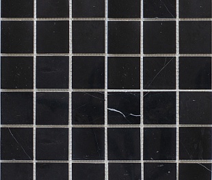 Мозаика 48X48 Black Polished (JMST056) 305X305X4, натур. мрамор