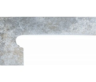 Плинтус для ступеней правый Zanquín dcha Mytho Acero 20*39