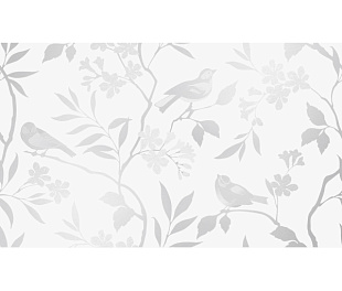 Декор Blanc white белый 01 30х50 (6шт)