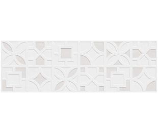 DNG19-11 Плитка настенная Talisman White Decor 11 NG 30*90см 1,08м2
