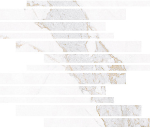 Керамогранит Blanc Calacatta Gold Mureto Mosaic 30x45