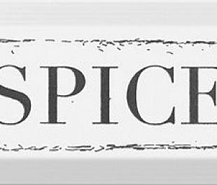 Декор Spice чёрный 8.5х28.5