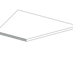 620090000933 Спецэлемент RIVE DOLCE RIVA LINEARE ANGOLO DX 30x60 см