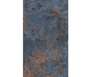 Керамическая плитка 60*120 Oxyde Carving Blue Rec.