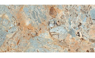 Плитка из керамогранита глянцевая Creto Sunhearrt 80х160 серый (MPL-055744)