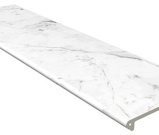 Ступень фронтальная Marble Rect Carrara Blanco 31,5*119,7
