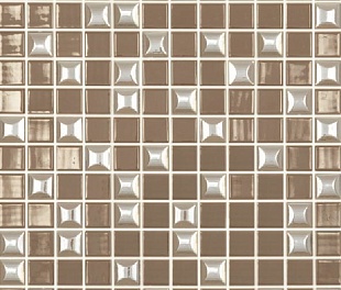 Мозаика Edna Mix 835 Светло-коричневый (на сетке)