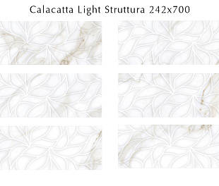 Calacatta Light Strutture 24.2x70